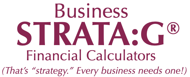 Business STRATA:G® Financial Calculators logo